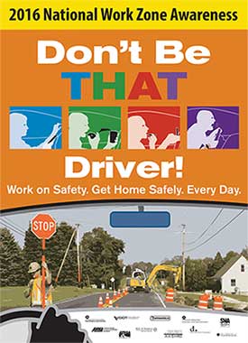 flyer: Work Zone Awareness Week