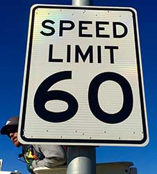 photo: Speed Limit 60