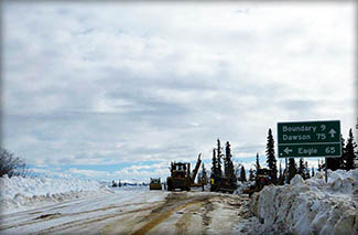 Click for larger view view of Alaska Highway photo