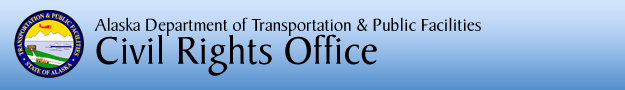 Alaska Department of Transportation & Public Facilities header image