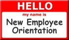New Employee Orientation - Powerpoint Document