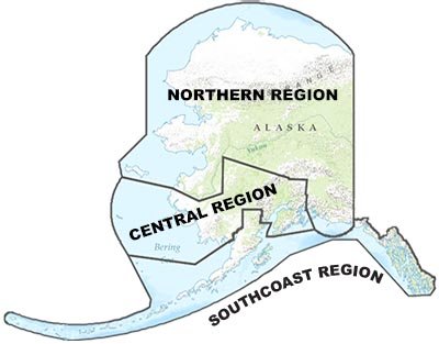 Alaska DOT&PF Regional Map