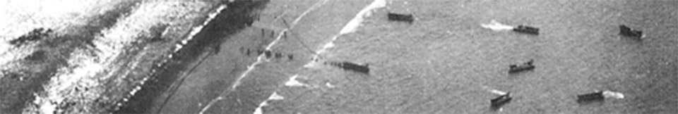 Unopposed US military landing at Constantine Harbor, Amchitka, Aleutians, 12 January 1943.
