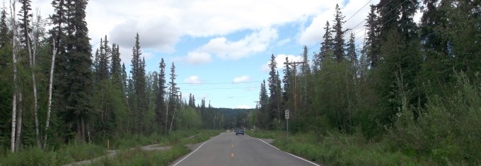 A section of McGrath Road