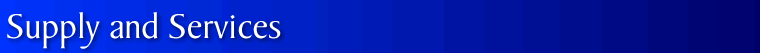 banner: Supply and Services