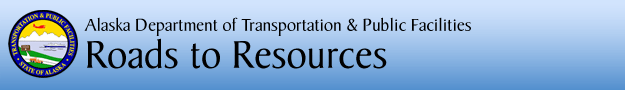 Alaska Department of Transportation & Public Facilities header image
