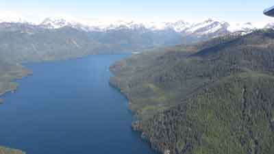 Katlian Bay Aerial Photo