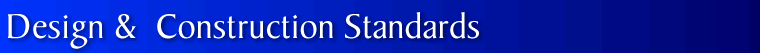 Design and Construction Standards Banner