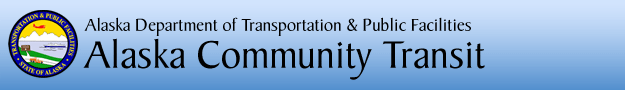 Alaska Department of Transportation & Public Facilities header image
