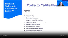 thumbnail of a video frame from certified payroll training