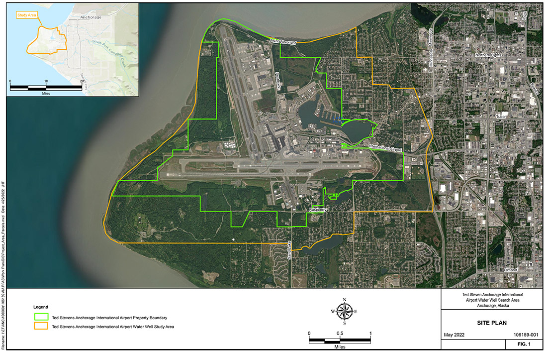 Ted Stevens Anchorage International Airport PFAS Information, Central