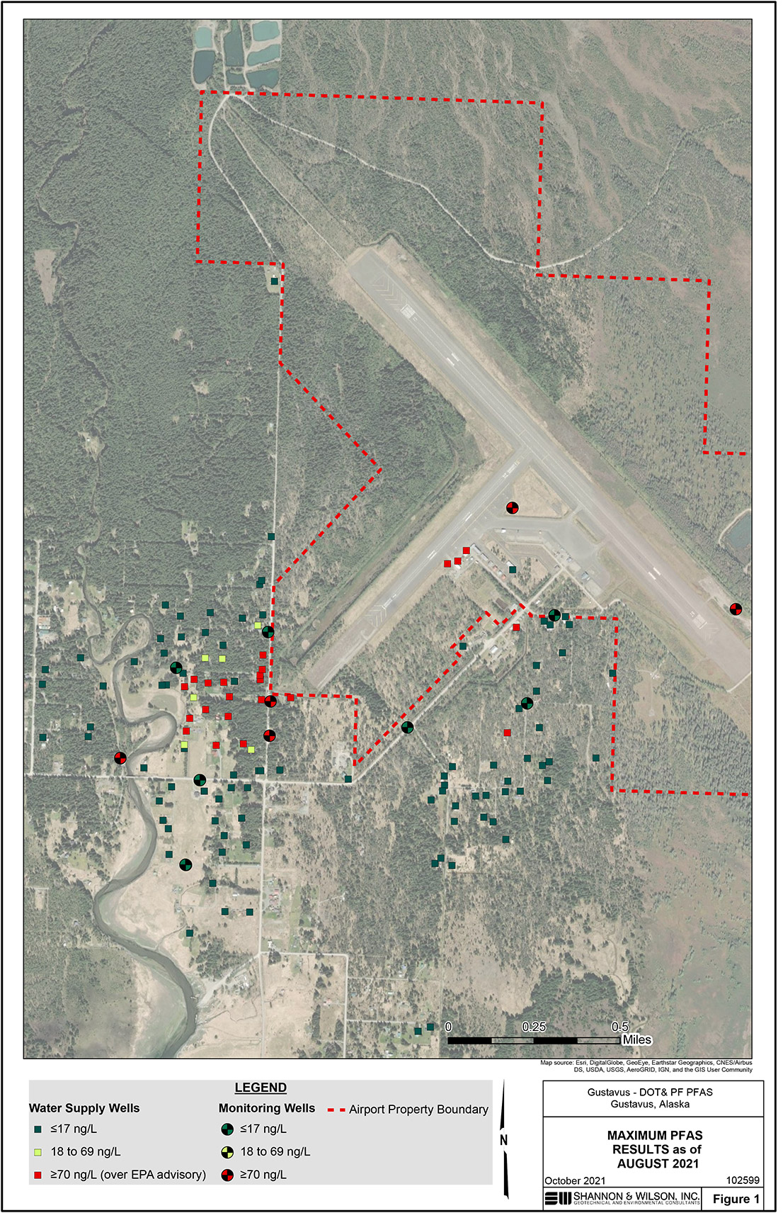 Gustavus Airport Contamination, Southcoast Region, Transportation