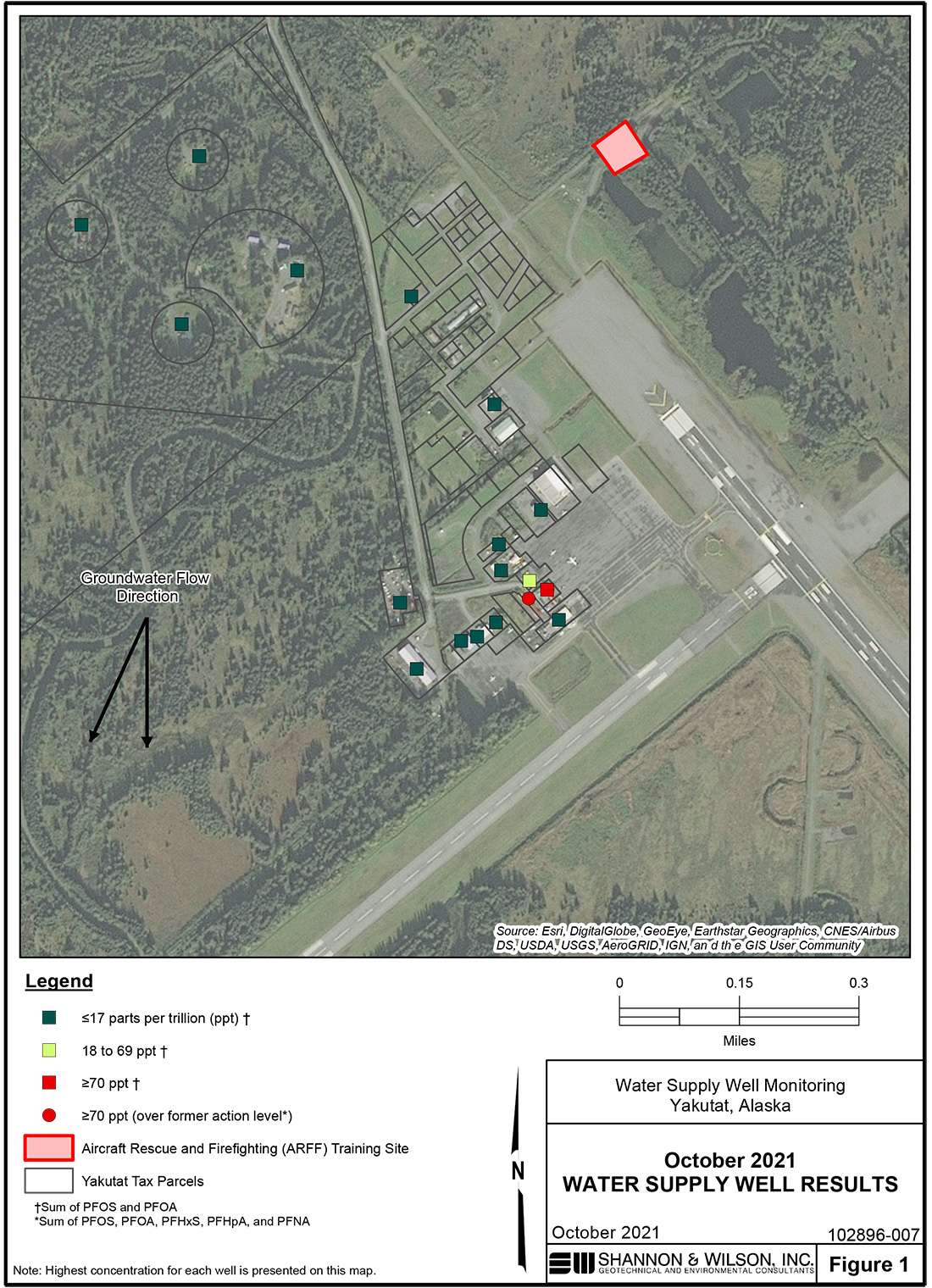 Yakutat Airport Firefighting Foam Contamination, Central Region