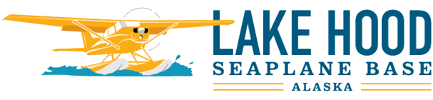 Lake Hood Seaplane Base logo with float plane