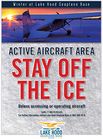 thumbnail image of the Stay Off the Ice flyer