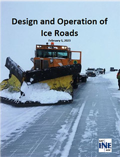 Napaimute Ice Road and official signage