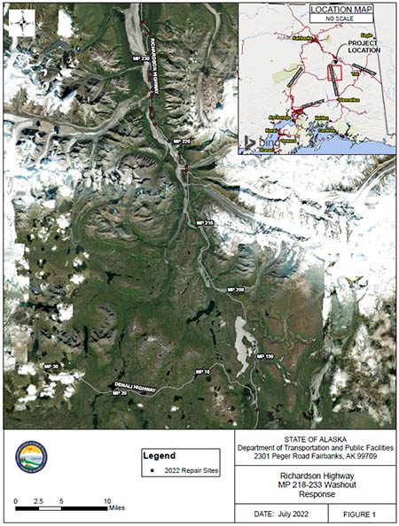 Click to view larger image: Richardson Highway map