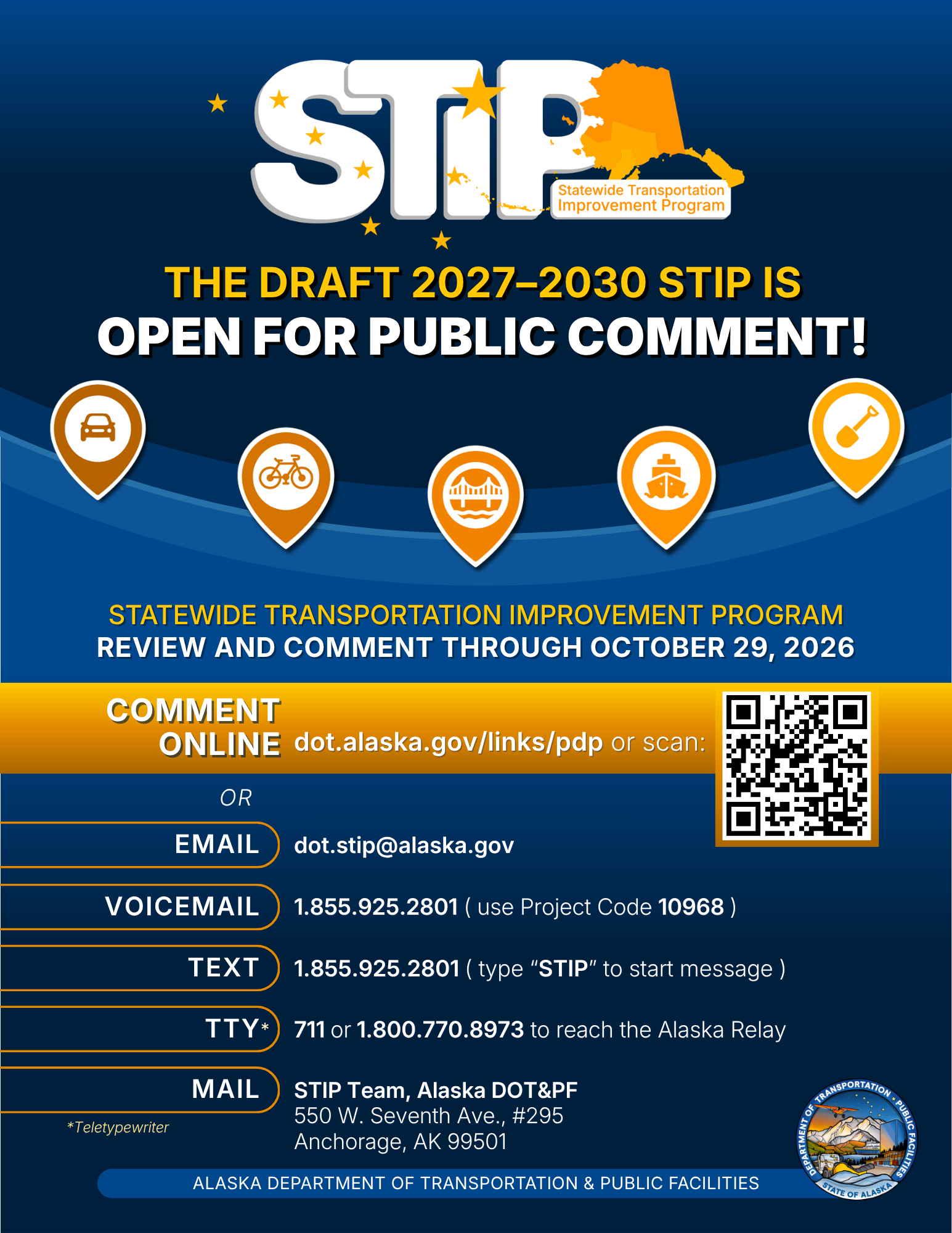 image: 2027-2030 STIP Public Comment flyer