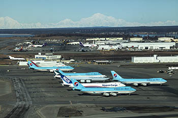 Click for larger photo of  Romeo Cargo Ramp at ANC