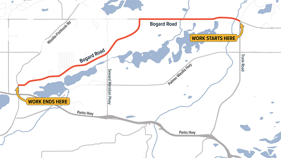 map view of the project area