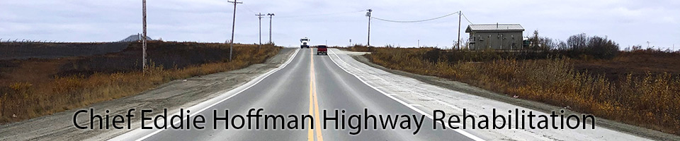 Photo banner of Chief Eddie Hoffman Highway