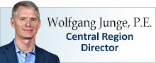 Wolfgang Junge, P.E. - Central Region Director