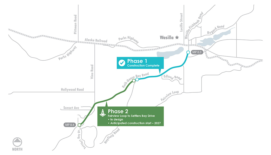 Construction Phasing Plan overhead map