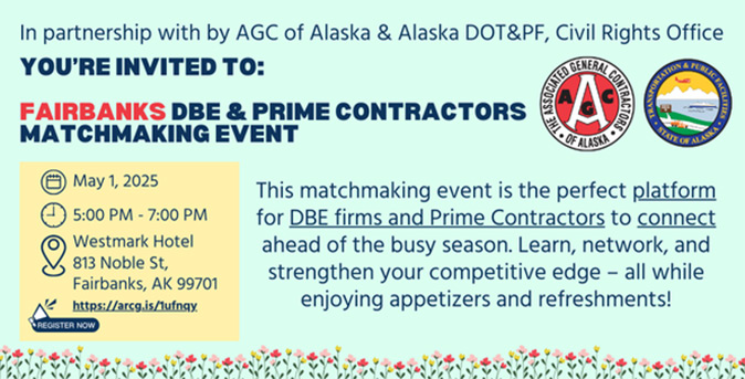 flyer that describes the March 3rd 2026 small business matchmaking event