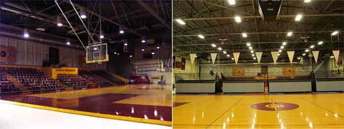 Mt. Edgecumbe High School before and after