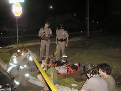 Distracted Driver Crash