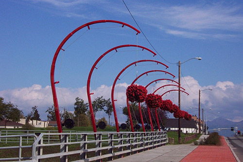 State owned bridge on 15th Ave over A St, Anchorage
