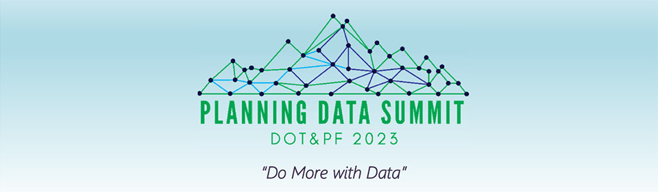 Planning Data Summit Logo on teal background