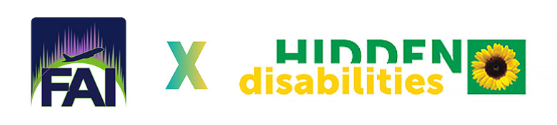 FAI and Sunflower Hidden Disabilities banner