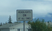Headlights on at all times