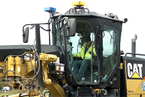 equipment operator at work