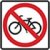 no bike sign