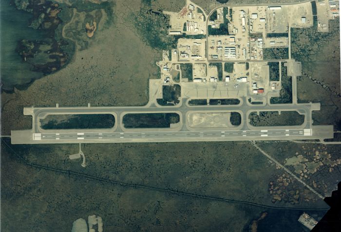 Aerial image of Deadhorse Airport