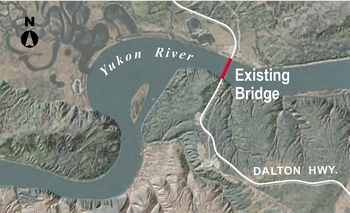 Yukon River Recon bridge area