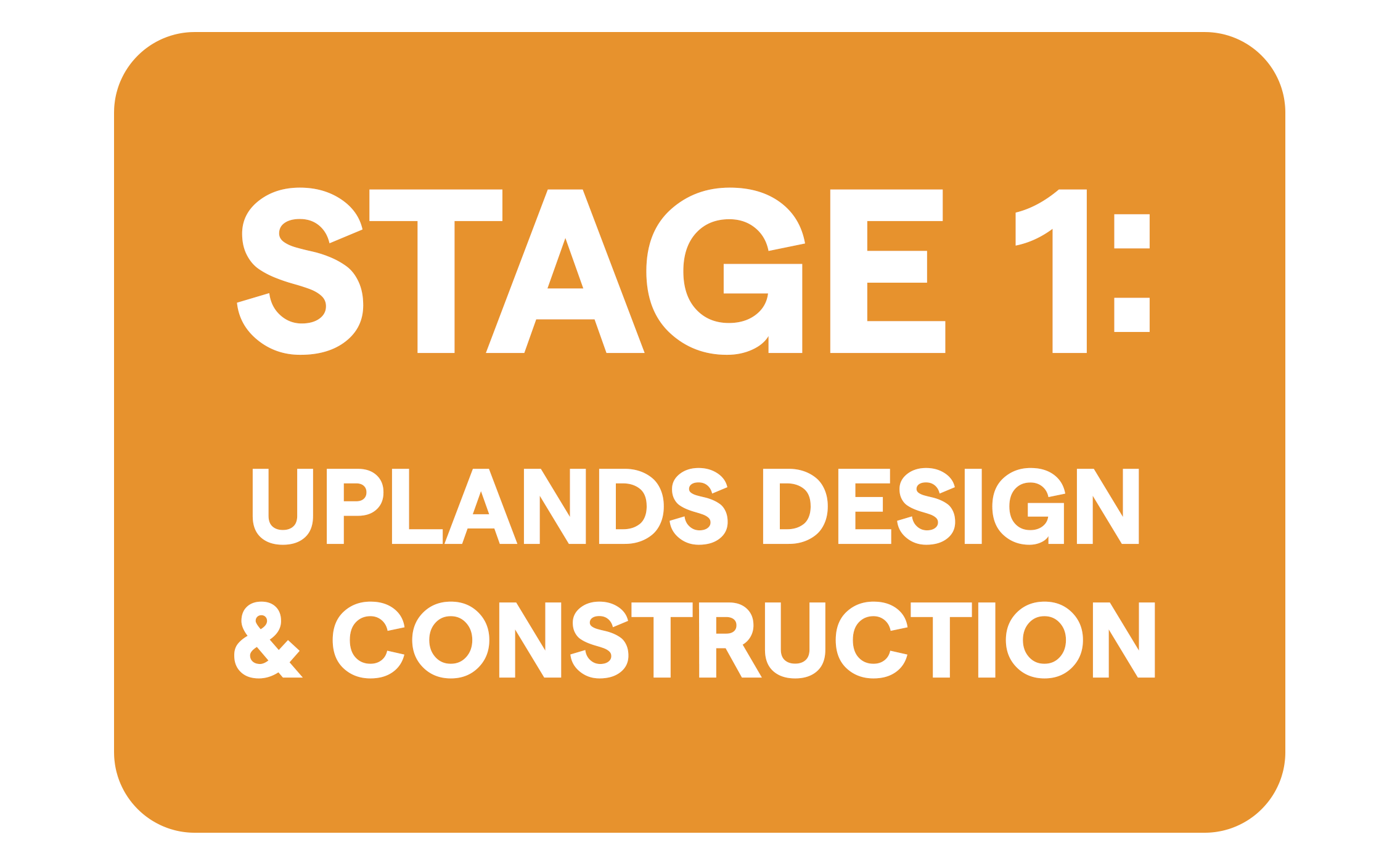 Stage 1: Uplands Design & Construction