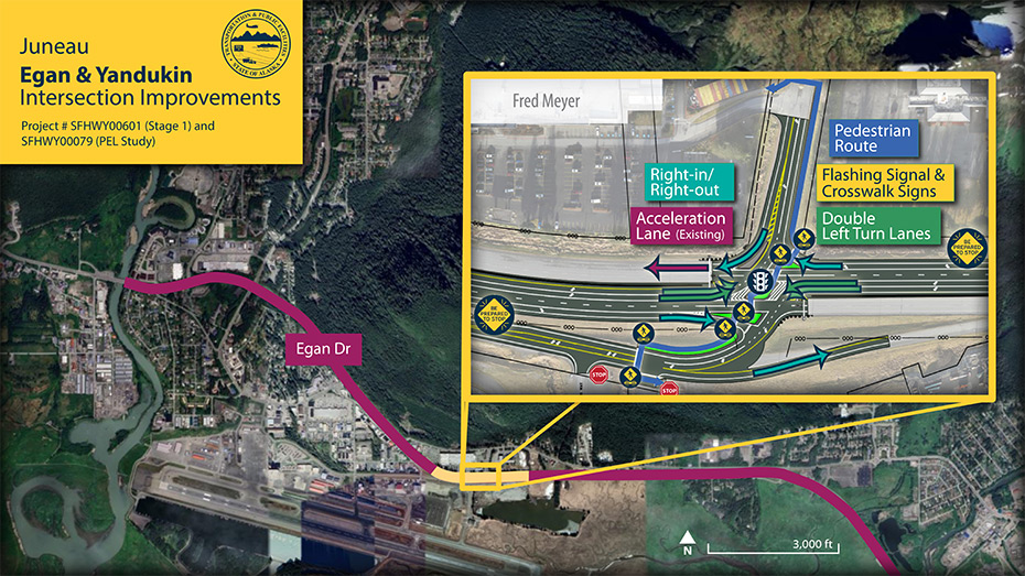 Egan and Yandukin Intersection Improvements