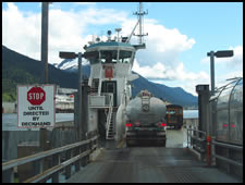 Petrol on Ferry