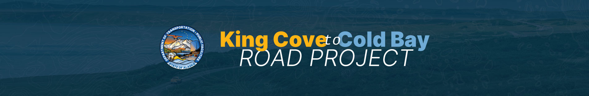 banner image for King Cove to Cold Bay Road Project