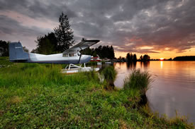 Floatplane at Lake Hood