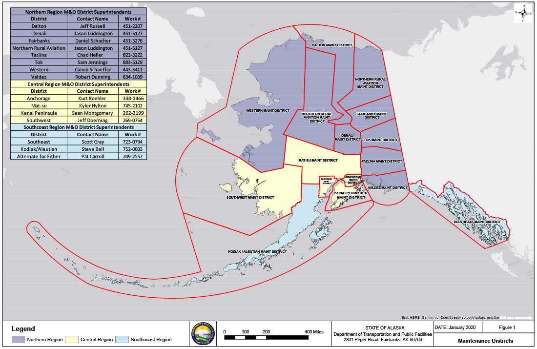 Northern Region, Statewide M & O, Transportation & Public Facilities ...