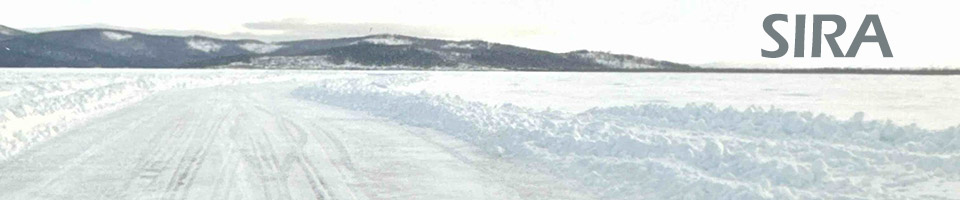 Healy Lake ice road