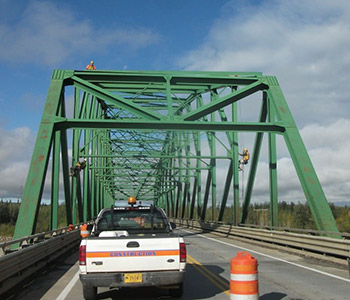 Just hanging out in the office. Rex Bridge.