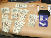 Items in drug bust
