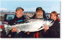 2002 Salmon tournament winner photo