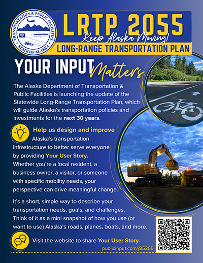 flyer to promote sharing your transportation story