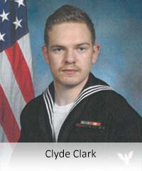 Click to learn more about veteran Clyde Clark